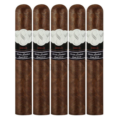 Sencillo Black Robusto 5Pack
