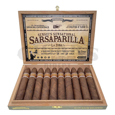 Sensei's Sensational Sarsaparilla Belicoso Open Box