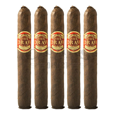 Southern Draw Quickdraw Pa Broadleaf Maduro Petit Corona 5 Pack