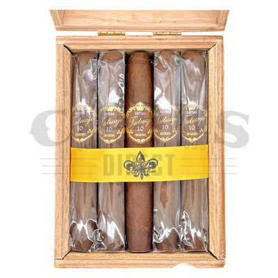 Tatuaje 10 Year Anniversary Belle Encre Perfecto Open Box Top View