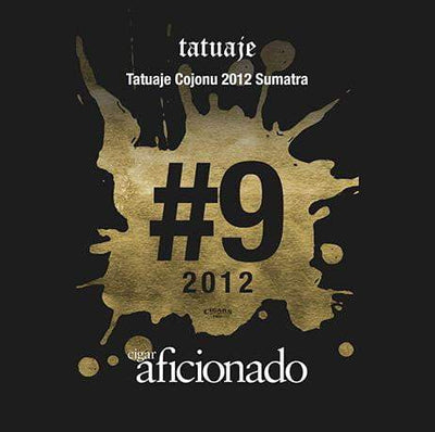 Tatuaje Nicaragua Cojonu 2012 Sumatra 2012 No.9 Cigar of The Year