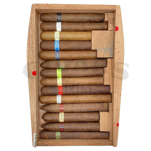 Tatuaje Monster Mash Coffin of 14 Cigars Open
