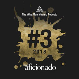 Foundation Cigar Co Wiseman Maduro Robusto 2018 No.3 Cigar of The Year