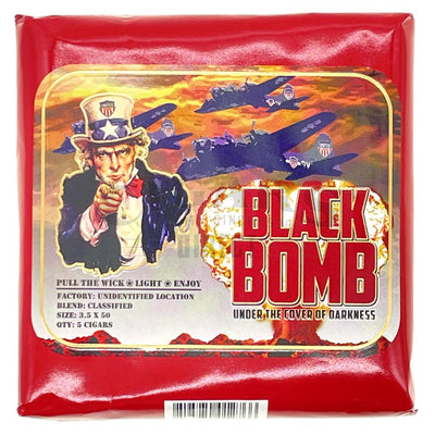 Black Bomb Firecracker Short Robusto Pack