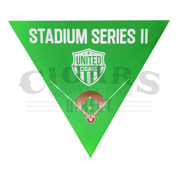 United Cigars Stadium Series II CLE Corojo 11/18 Top View