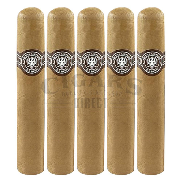 Victor Sinclair Clasicos Robusto Natural 5 Pack