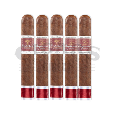 Victor Sinclair Serie 55 Imperial Maduro Double Toro 5 Pack