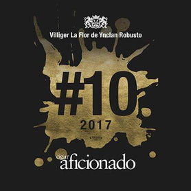 Villiger La Flor de Ynclan Robusto 2017 No.10 Cigar of The Year