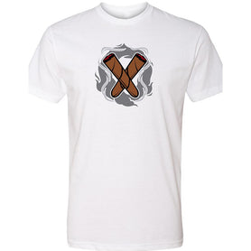 White Cigar Pxrn Logo Men&