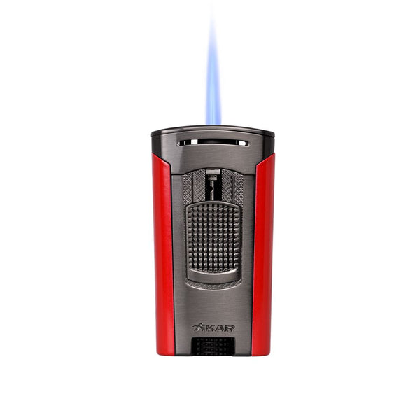 Xikar Astral Lighter Black Gunmetal and Red