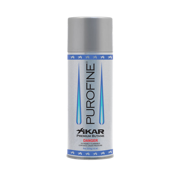 XIKAR Premium Butane Silver Can 8oz.