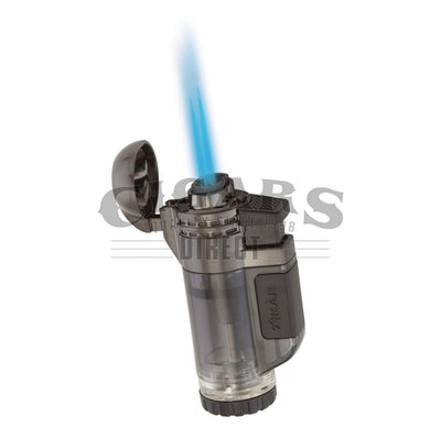 Xikar Tech Double Flame Clear Lighter