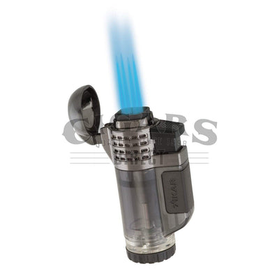 Xikar Tech Quad Flame Clear Lighter