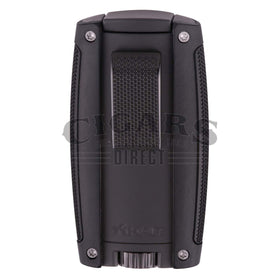 Xikar Turismo Double Flame Black Lighter