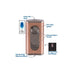 Xikar Verano Flat Flame Lighter Specifications