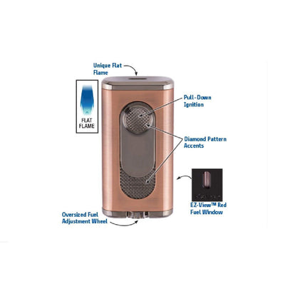 Xikar Verano Flat Flame Lighter Specifications